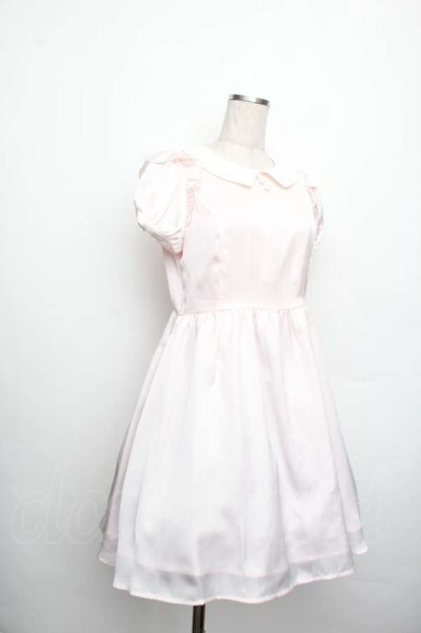 画像3: Ank Rouge / 衿付きワンピース  ピンク S-25-12-20-1011-CA-OP-AS-ZS (3)