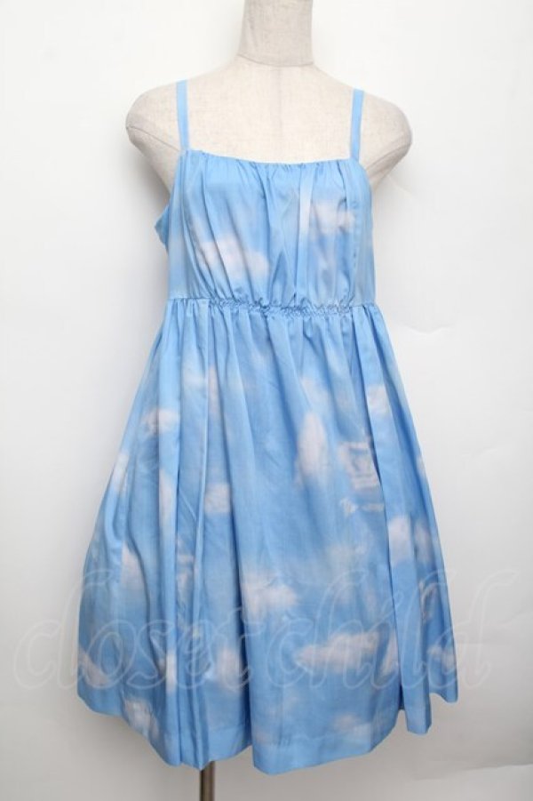 画像1: Jane Marple / Holy Airストラップドレス  サックス S-25-12-20-1028-JM-OP-AS-ZS (1)