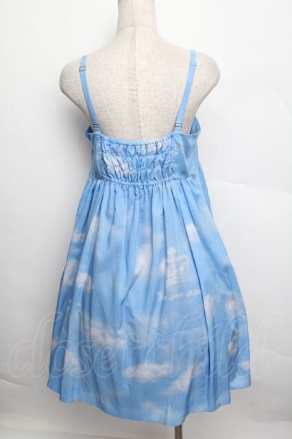 画像2: Jane Marple / Holy Airストラップドレス  サックス S-25-12-20-1028-JM-OP-AS-ZS (2)