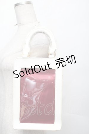 画像: ALICE and the PIRATES / クリスのタロットカード型Bag  白 S-25-12-20-1003-PA-BG-AS-ZS