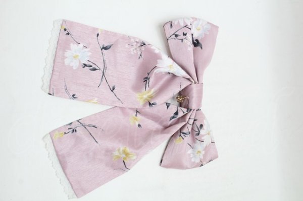 画像7: metamorphose / リボンサーキュラージャンパースカート（フラワー） 1 ピンク S-25-12-20-006-ME-OP-AS-ZS (7)