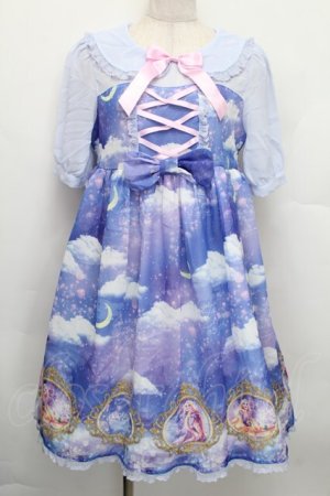 画像: Angelic Pretty / Dreamy Lunaラプンツェルワンピース  ラベンダー S-25-12-20-010-AP-OP-HR-ZS