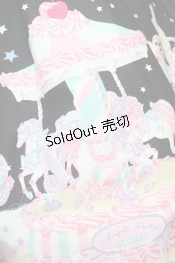 画像6: Angelic Pretty / MilkyPlanetジャンパースカートSet  黒 S-25-12-20-014-AP-OP-ET-ZS (6)