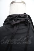 画像5: PEACE NOW / レースアップブラウス  黒 S-25-12-21-054-PU-BL-HR-ZS (5)