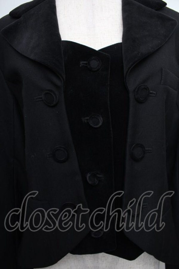 画像4: Jane Marple / ナポレオンデザインジャケット  グレー S-25-12-21-063-JM-JA-AS-ZS (4)