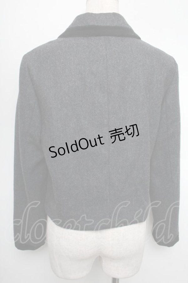 画像2: Jane Marple / ベロアジャケット  黒 S-25-12-21-065-JM-JA-AS-ZS (2)