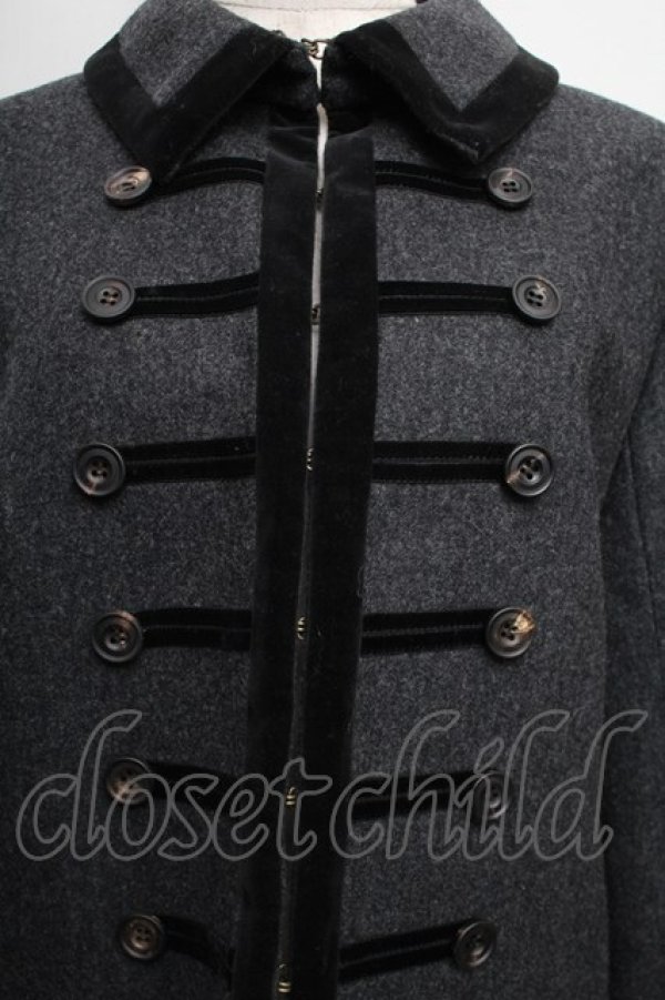 画像3: Jane Marple / ベロアジャケット  黒 S-25-12-21-065-JM-JA-AS-ZS (3)