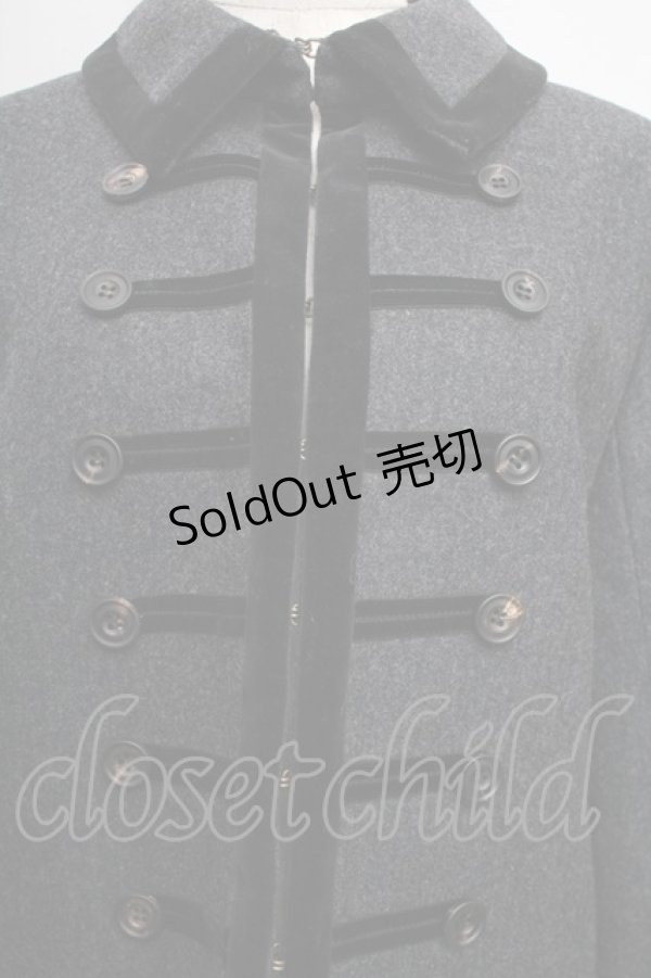 画像3: Jane Marple / ベロアジャケット  黒 S-25-12-21-065-JM-JA-AS-ZS (3)