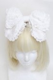 画像2: BABY,THE STARS SHINE BRIGHT / Romantic Dream Roseカチューシャ  白 S-25-12-21-009-BA-AC-AS-ZS (2)