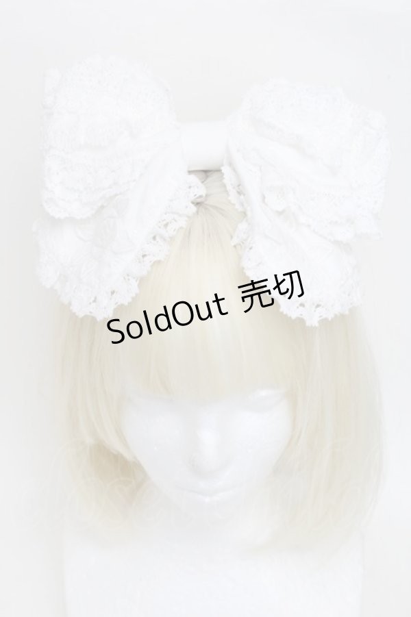 BABY,THE STARS SHINE BRIGHT / Romantic Dream Roseカチューシャ 白 S