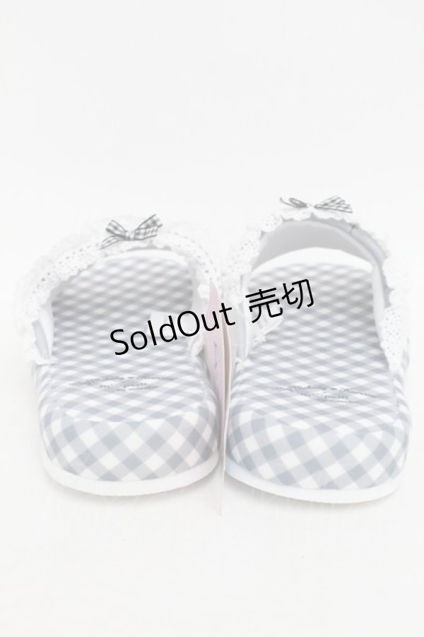 画像3: m petit by misako / マイメロディクロミスリッパ  黒 S-25-12-21-014-LO-ZA-AS-ZS (3)