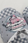 画像4: m petit by misako / マイメロディクロミスリッパ  黒 S-25-12-21-014-LO-ZA-AS-ZS (4)