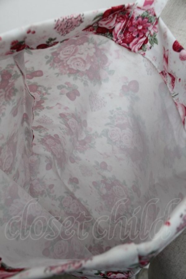 画像4: BABY,THE STARS SHINE BRIGHT / シュガーブーケ〜永遠の乙女の憧れ〜トートバッグ  白 S-25-12-21-018-BA-BG-AS-ZS (4)