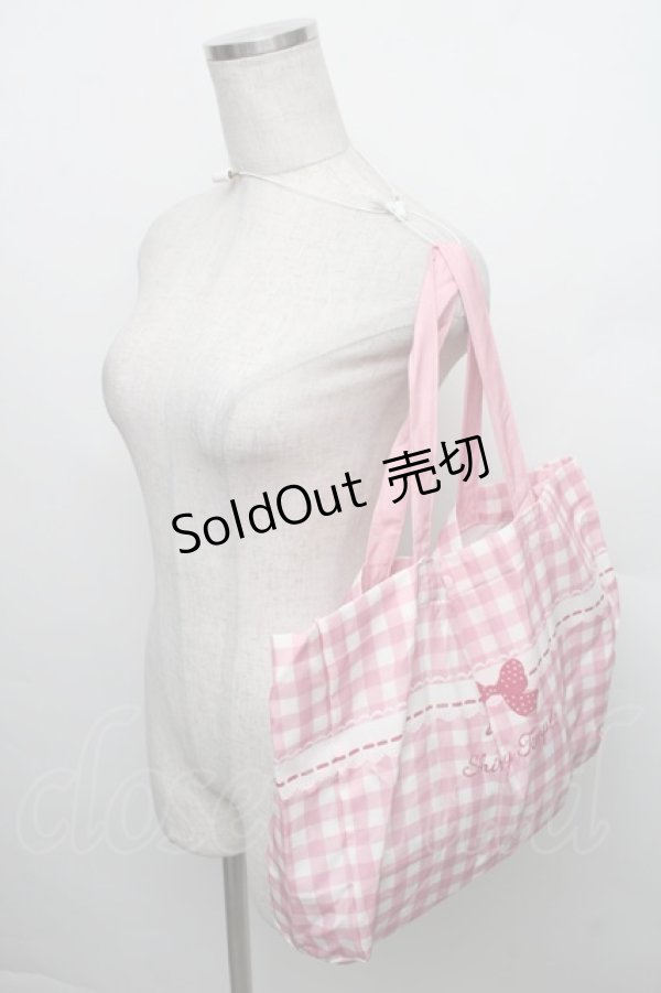 画像3: Shirley Temple / エコバッグ  ピンク S-25-12-21-019-ET-BG-AS-ZS (3)