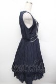 画像3: axes femme / コットン刺繍ワンピース  紺 S-25-12-23-030-AX-OP-HR-ZS (3)