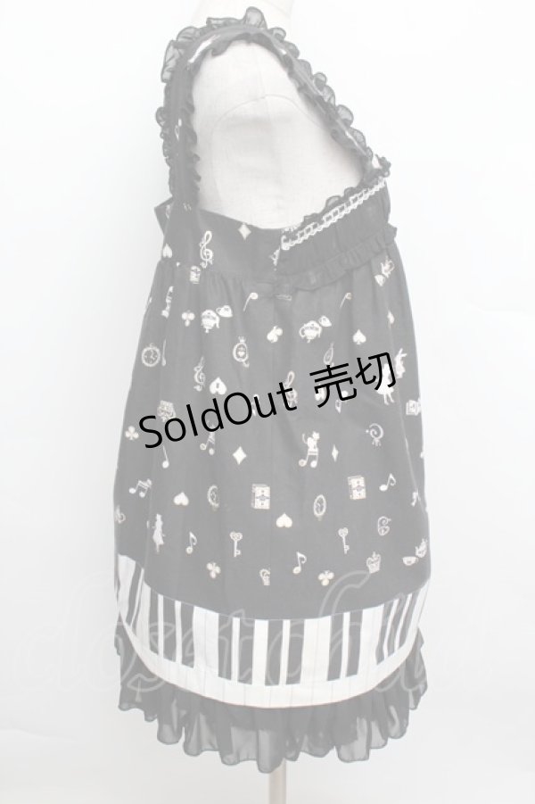 画像2: PEACE NOW / アリスptチュニック  黒 S-25-12-23-037-PU-OP-HR-ZS (2)