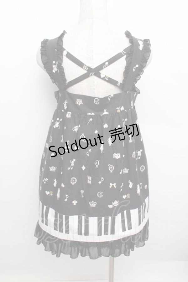 画像4: PEACE NOW / アリスptチュニック  黒 S-25-12-23-037-PU-OP-HR-ZS (4)