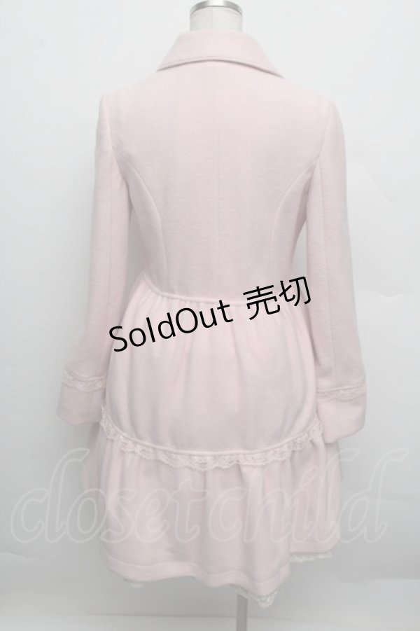 画像3: LIZ LISA / 3つリボンコート  ピンク S-25-12-23-011-LO-BL-HR-ZS (3)