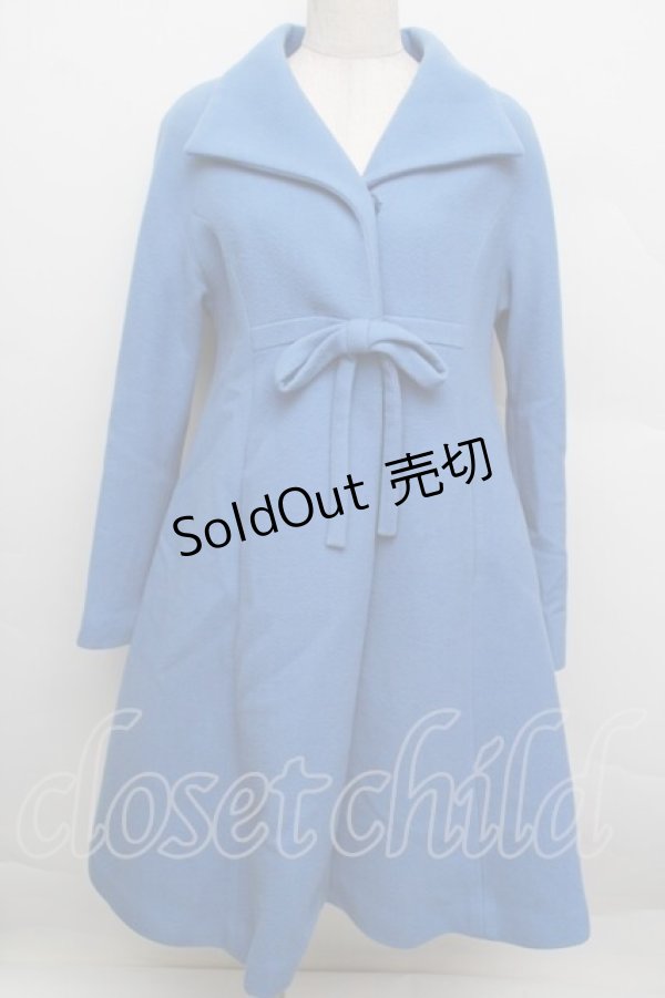 画像1: MILK / Candiceコート  ブルー S-25-12-23-012-ML-CO-AS-ZS (1)