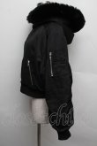 画像2: EATME / フェイクファーブルゾン  黒 S-25-12-23-014-LO-JA-HR-ZS (2)