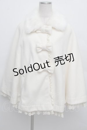 画像: LIZ LISA / 三連リボンポンチョ  キナリ S-25-12-23-003-LO-CO-HR-ZS