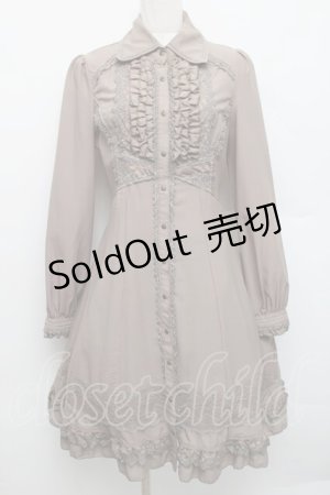 画像: Ozz oneste / シャツワンピース  カーキ S-25-12-23-025-OO-JA-AS-ZS