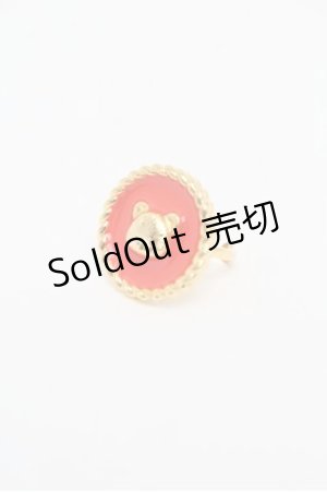 画像: Franche Lippee / くまリング  レッドｘゴールド S-25-12-24-001-LO-AC-HR-ZS