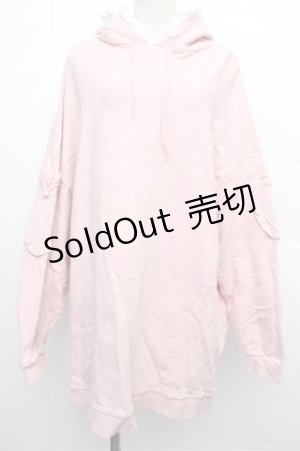 画像: Candy Stripper / ハートパーカー  ピンク S-25-12-24-037-PU-TO-AS-ZS