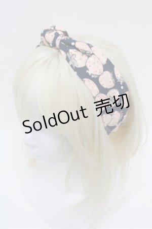 画像: Franche Lippee / ごろごろいちご柄リボンヘアバンド   S-25-12-24-005-LO-ZA-HR-ZS