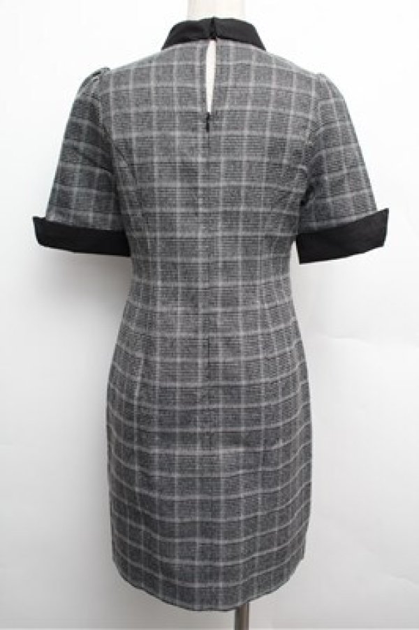 画像5: EATME / シャツカラープリーツラップワンピース S グレー S-25-12-24-052-LO-OP-TK-ZS (5)