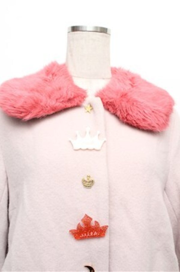 画像3: MILK / ティアラコート  ピンク S-25-12-24-058-ML-CO-AS-ZS (3)