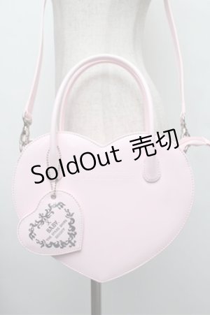 画像: BABY,THE STARS SHINE BRIGHT / ハートバッグ  ピンク S-25-12-24-014-BA-JA-AS-ZS