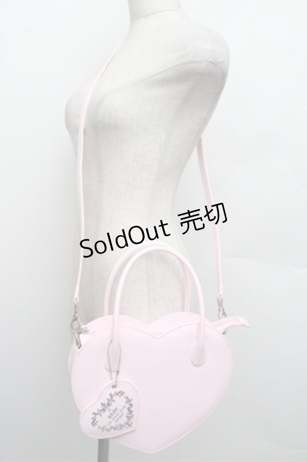 画像2: BABY,THE STARS SHINE BRIGHT / ハートバッグ  ピンク S-25-12-24-014-BA-JA-AS-ZS (2)