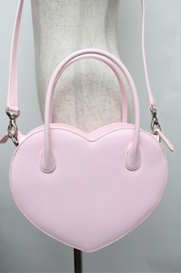 画像3: BABY,THE STARS SHINE BRIGHT / ハートバッグ  ピンク S-25-12-24-014-BA-JA-AS-ZS (3)