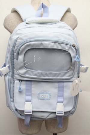 画像: Nuta de mic / オタクの帰宅リュック  サックス S-25-12-24-019-PU-BG-HR-ZS