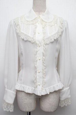 画像: Innocent World / ロイネブラウス M 白 S-25-12-24-026-IW-BL-AS-ZS