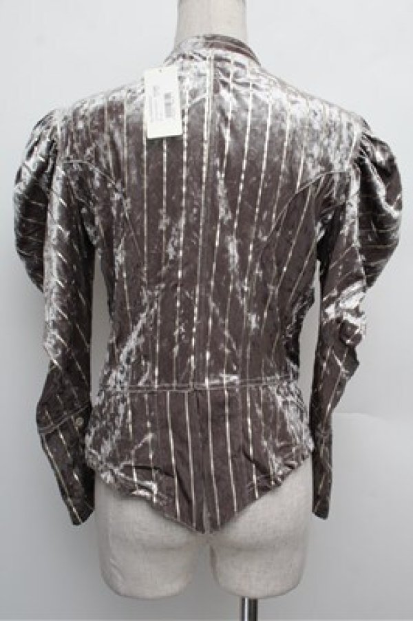 画像2: SHARE SPIRIT / ベロアダブルジャケット   S-25-12-24-032-GO-JA-AS-ZS (2)