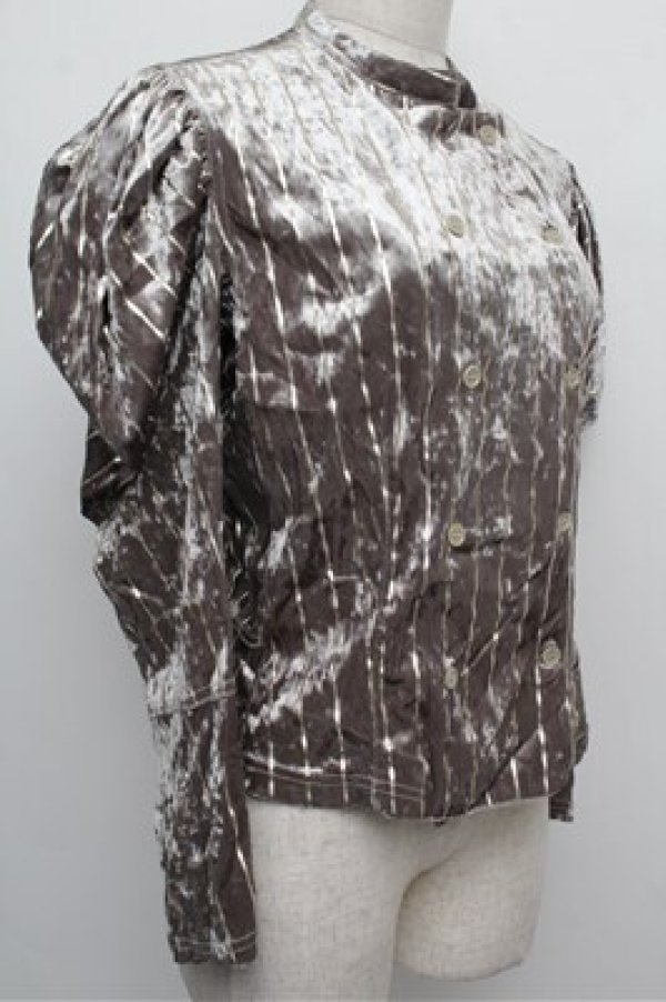 画像3: SHARE SPIRIT / ベロアダブルジャケット   S-25-12-24-032-GO-JA-AS-ZS (3)