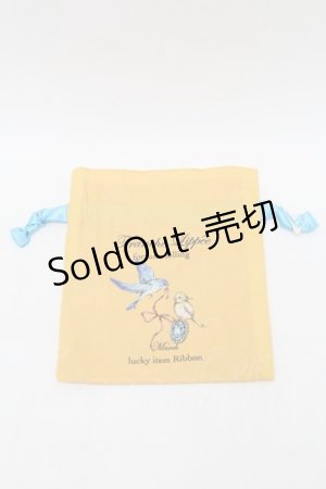 画像: Franche Lippee / fortune巾着  イエロー S-25-12-25-005-LO-ZA-HR-ZS