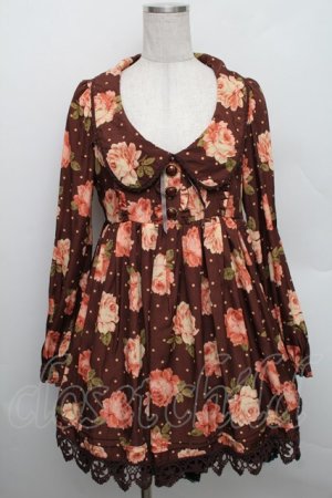 画像: LIZ LISA / ドットローズワンピース 0 ブラウン S-25-12-25-038-LO-OP-TK-ZS