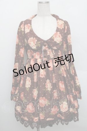 画像: LIZ LISA / ドットローズワンピース 0 ブラウン S-25-12-25-038-LO-OP-TK-ZS