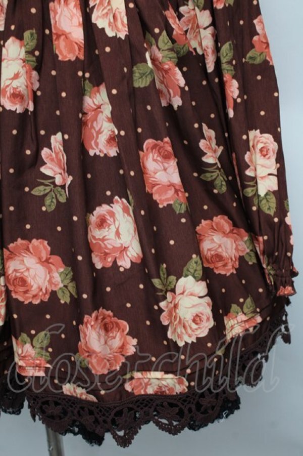 画像4: LIZ LISA / ドットローズワンピース 0 ブラウン S-25-12-25-038-LO-OP-TK-ZS (4)