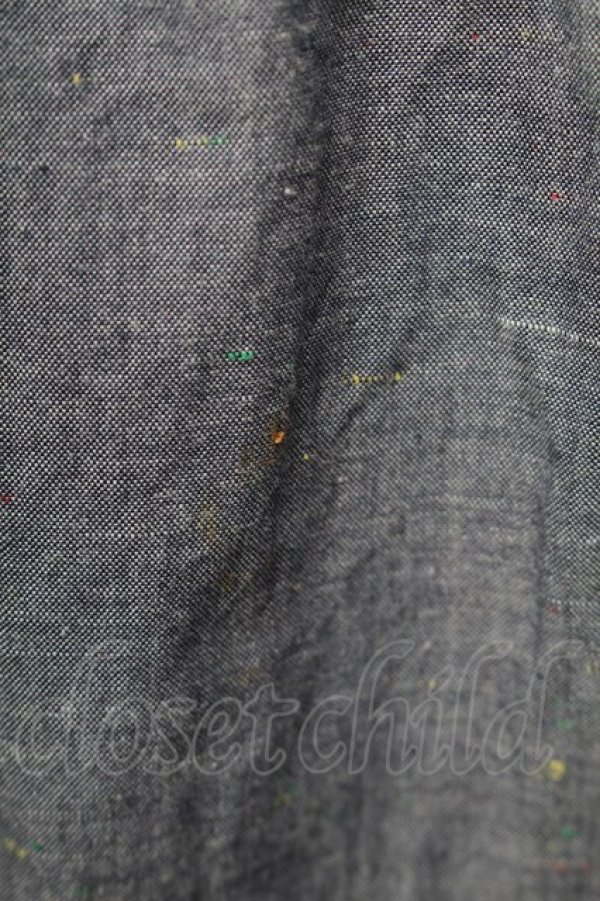 画像5: axes femme / レースフリルデニムキャミワンピース  ブルー S-25-12-25-043-AX-OP-TK-ZS (5)