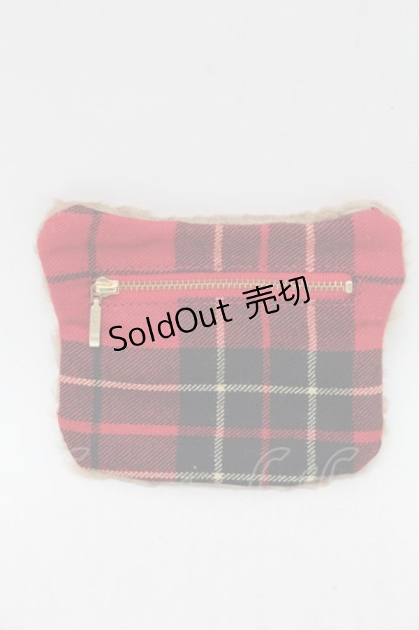 画像2: Franche Lippee / くまポーチ  ベージュ S-25-12-25-001-LO-ZA-HR-ZS (2)