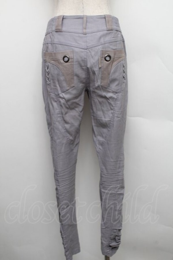 画像2: Rozen Kavalier / ストレッチスキニーパンツ  グレー S-25-12-25-063-OO-PA-HR-ZS (2)