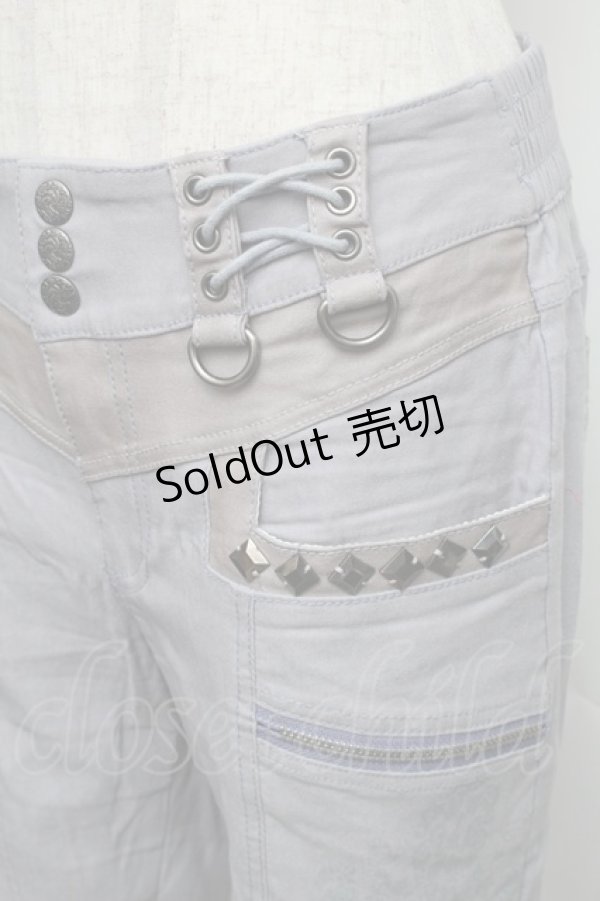 画像3: Rozen Kavalier / ストレッチスキニーパンツ  グレー S-25-12-25-063-OO-PA-HR-ZS (3)