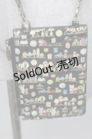 画像: Franche Lippee / Hobbyroomスマホポシェット  黒 S-25-12-25-010-LO-ZA-HR-ZS
