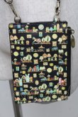 画像2: Franche Lippee / Hobbyroomスマホポシェット  黒 S-25-12-25-010-LO-ZA-HR-ZS (2)