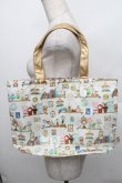 画像2: Franche Lippee / Hobbyroomトートバッグ  アイボリー S-25-12-25-011-LO-ZA-HR-ZS (2)