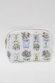 画像1: Franche Lippee / fortuneフラットポーチ  オフ S-25-12-25-002-LO-ZA-HR-ZS (1)